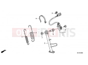 HONDA NSA700A9 DN-01 2009 F-29 SUPPORT