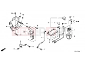 HONDA NSA700A9 DN-01 2009 F-35 BATTERY