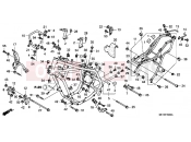 HONDA NSA700A9 DN-01 2009 F-39 FRAME HOUSING