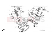 HONDA NT650V2 Deauville 2002 E-1 VALVE COVER