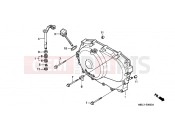 HONDA NT650V2 Deauville 2002 E-6 RIGHT CRANKSHAFT COVER