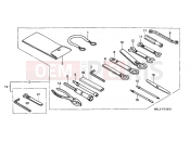 HONDA NT650V2 Deauville 2002 F-31 TOOLS
