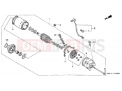 HONDA NT650V3 Deauville 2003 E-12 STARTER ENGINE