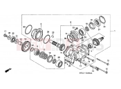 HONDA NT650V3 Deauville 2003 E-19 PAGE GEARBOX