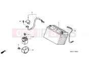 HONDA NT650V3 Deauville 2003 F-28 BATTERY