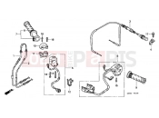 HONDA VTR1000FY FireStorm 2000 F-3 SWITCH / CABLE