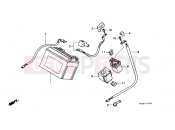 HONDA VTR1000FY FireStorm 2000 F-27 BATTERY