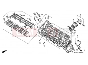 HONDA CB900F5 Hornet 900 2005 E-2 CYLINDER HEAD