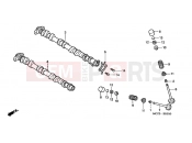 HONDA CB900F5 Hornet 900 2005 E-3 CAMSHAFT / VALVE