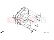 HONDA CB900F5 Hornet 900 2005 E-8 GENERATOR COVER