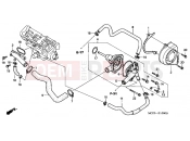HONDA CB900F5 Hornet 900 2005 E-10 WATER PUMP