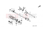 HONDA CB900F5 Hornet 900 2005 E-16 TRANSMISSION DRUM