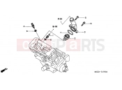 HONDA CB900F5 Hornet 900 2005 E-17 THERMOSTAT