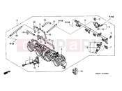 HONDA CB900F5 Hornet 900 2005 E-18 THROTTLE HOUSING (ED.)