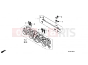 HONDA CB900F5 Hornet 900 2005 E-18-1 THROTTLE HOUSING (PARTS)