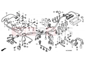 HONDA CB900F5 Hornet 900 2005 F-28 WIRING HARNESS