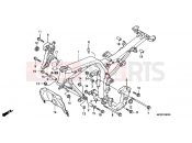HONDA CB900F5 Hornet 900 2005 F-29 FRAME HOUSING