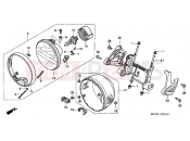 HONDA CB900F5 Hornet 900 2005 F-1-1 HEADLIGHT (CM / U)