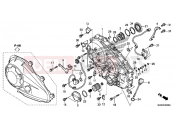 HONDA NC700DD INTEGRA 2013 E-5 RIGHT CRANKSHAFT COVER
