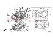 HONDA NC700DD INTEGRA 2013 E-14 FORGATTYÚHÁZ