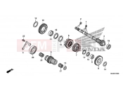 HONDA NC700DD INTEGRA 2013 E-16 GEARBOX (CRANKSHAFT)