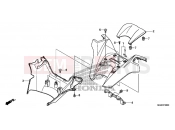 HONDA NC700DD INTEGRA 2013 F-8 HANDLE COVER