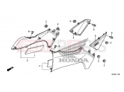 HONDA NC700DD INTEGRA 2013 F-17 OLDALPANEL