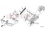 HONDA NC700DD INTEGRA 2013 F-31 EXHAUST DRUM