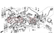 HONDA NC700DD INTEGRA 2013 F-39 WIRING HARNESS