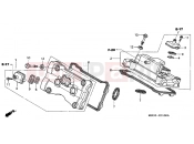HONDA VFR800FI1 INTERCEPTOR 2001 E-1 VALVE COVER