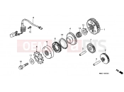 HONDA VFR800FI1 INTERCEPTOR 2001 E-6 IGNITION DISTRIBUTOR GENERATOR