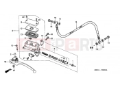 HONDA VFR800FI1 INTERCEPTOR 2001 F-6 CLUTCH MASTER