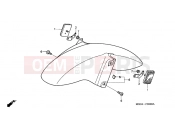 HONDA VFR800FI1 INTERCEPTOR 2001 F-9 FRONT FENDER