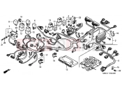 HONDA VFR800FI1 INTERCEPTOR 2001 F-31 WIRING HARNESS