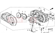 HONDA VFR800FIW INTERCEPTOR 1998 F-2 METER