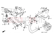 HONDA VFR800FIX INTERCEPTOR 1999 E-15 TERMOSZTÁT/VÍZCSŐ
