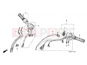 HONDA VFR800FIX INTERCEPTOR 1999 F-3 SWITCH / CABLE