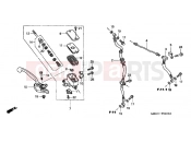 HONDA VFR800FIY INTERCEPTOR 2000 F-4 FRONT MASTER CYLINDER