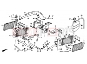 HONDA VFR800FIY INTERCEPTOR 2000 F-35 RADIATOR