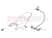 HONDA VFR800A2 INTERCEPTOR ABS 2002 F-19 SEAT