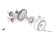 HONDA NC700DC NC700D 2012 E-8 CLUTCH COUPLING START