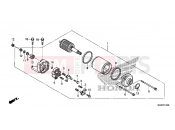 HONDA NC700DC NC700D 2012 E-12 STARTER ENGINE