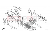 HONDA NC700DC NC700D 2012 E-17 TRANSMISSION DRUM