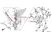 HONDA NC700DC NC700D 2012 F-4 FRONT MASTER CYLINDER