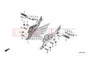 HONDA NC700DC NC700D 2012 F-15 FOOTREST