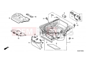 HONDA NC700DC NC700D 2012 F-20 LUGGAGE BOX