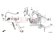 HONDA NC700DC NC700D 2012 F-32 SUPPORT
