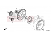 HONDA NC700SAC NC700S 2012 E-8 CLUTCH COUPLING START