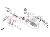 HONDA NC700SAC NC700S 2012 E-17 TRANSMISSION DRUM (NC700S / SA)