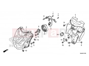 HONDA NC700SAC NC700S 2012 F-1 HEADLIGHT